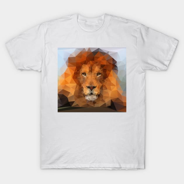 Majestic Lion T-Shirt by Masquerade_Apparel